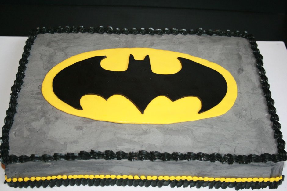 Торт лего Бэтмен без мастики