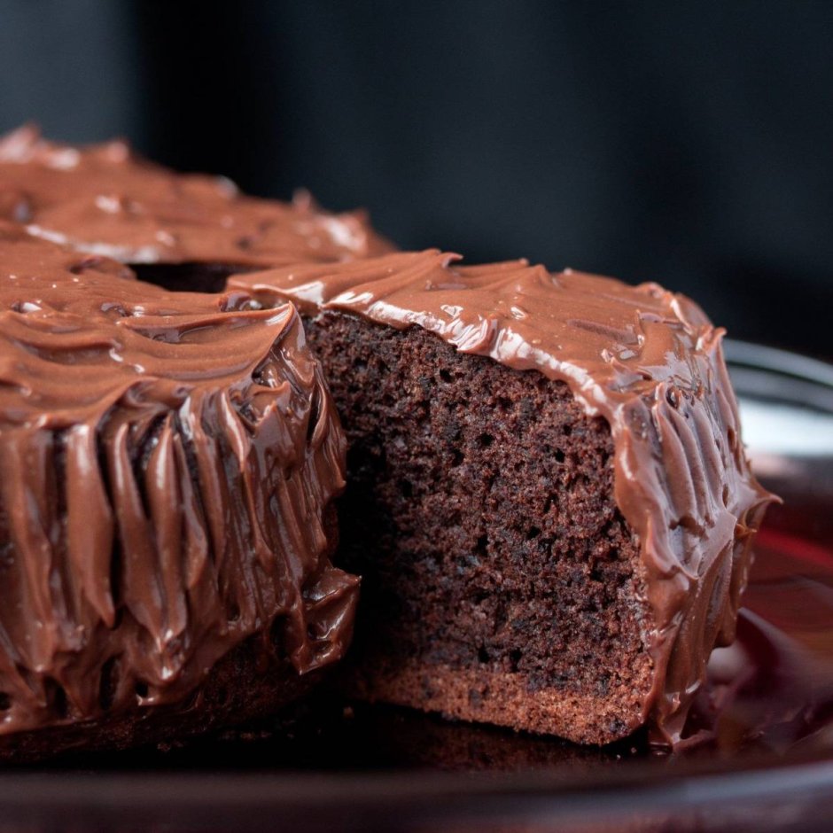 Шоколадный торт мега шоколадный