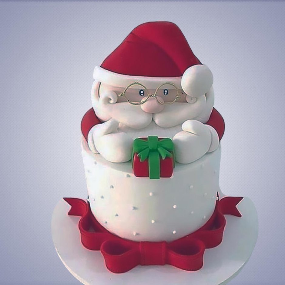 Торт Снеговик на новый год