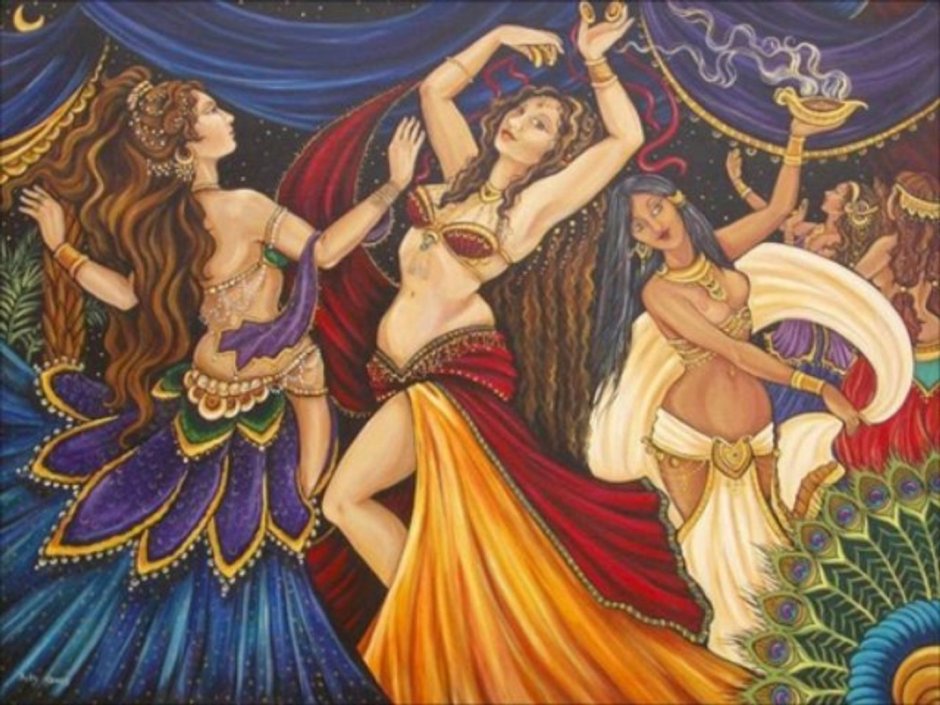 Танец живота в древности
