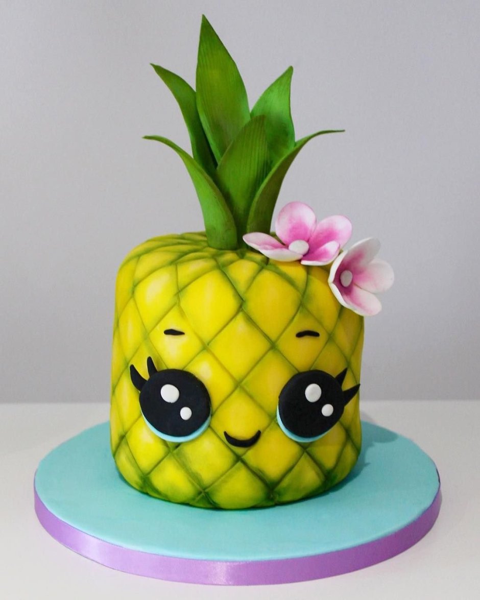 Pineapple Cake Fondant