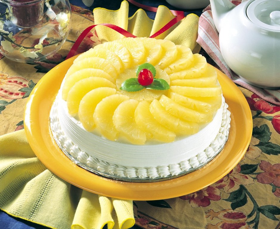 Ананасовый рай торт от Палыча