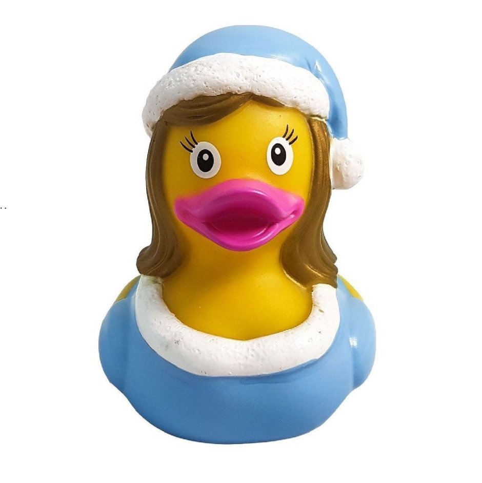 Игрушка для ванной funny Ducks Снегурочка уточка
