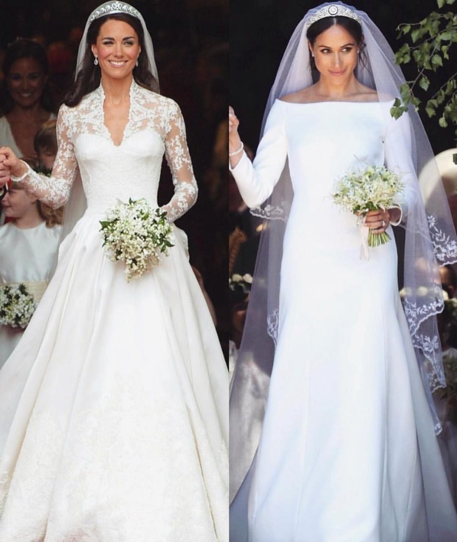Свадебное платье Кейт и Меган