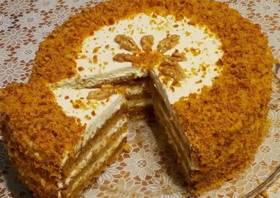 Морковный торт Калинина Наталья