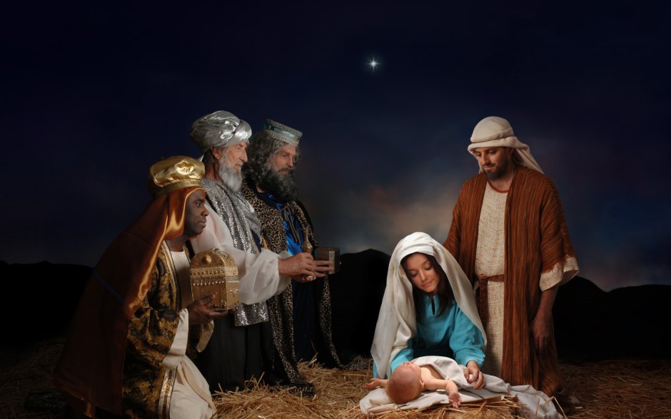 Рождество волхвы Иосиф Мария