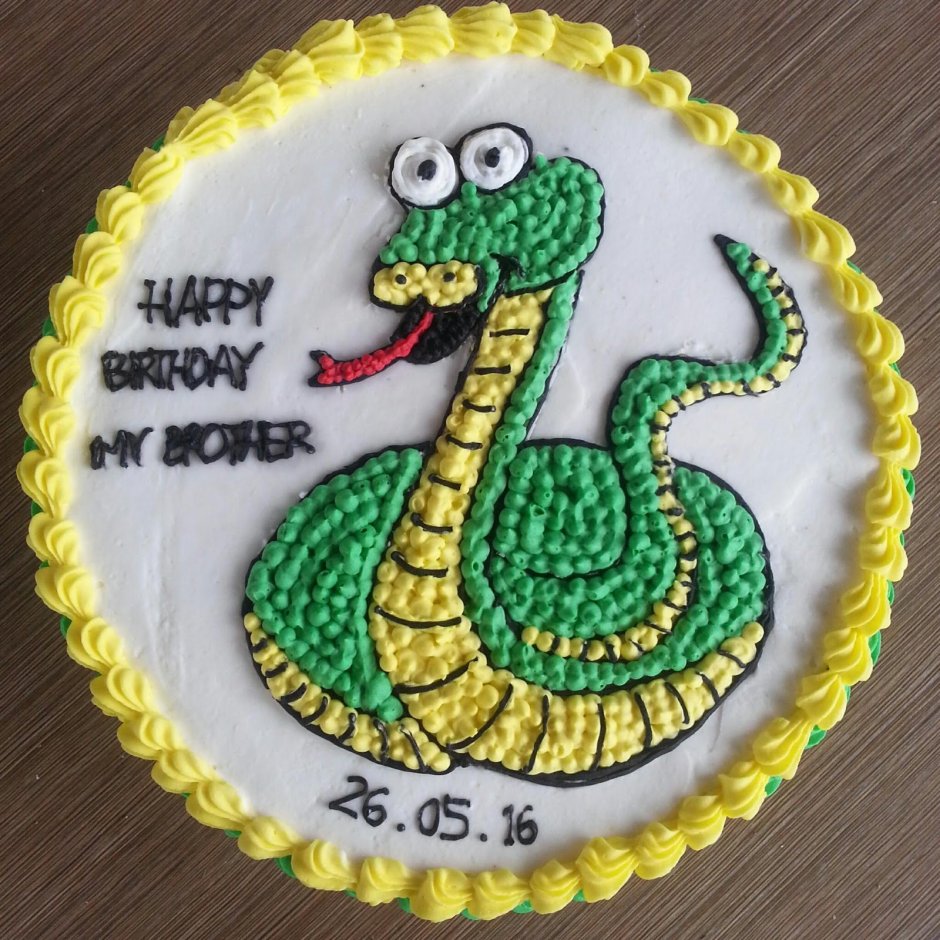 Торт змея