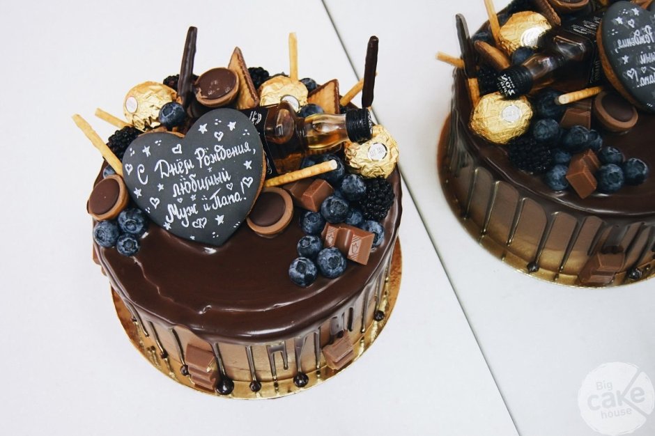 Украшение торта для мужчины на день рождения своими руками
