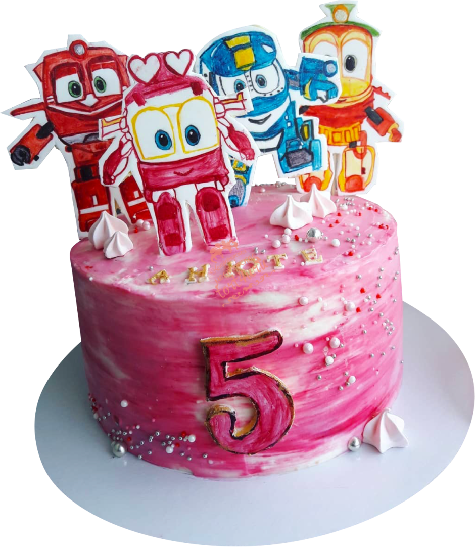 Двухъярусный торт для мальчика 5 лет