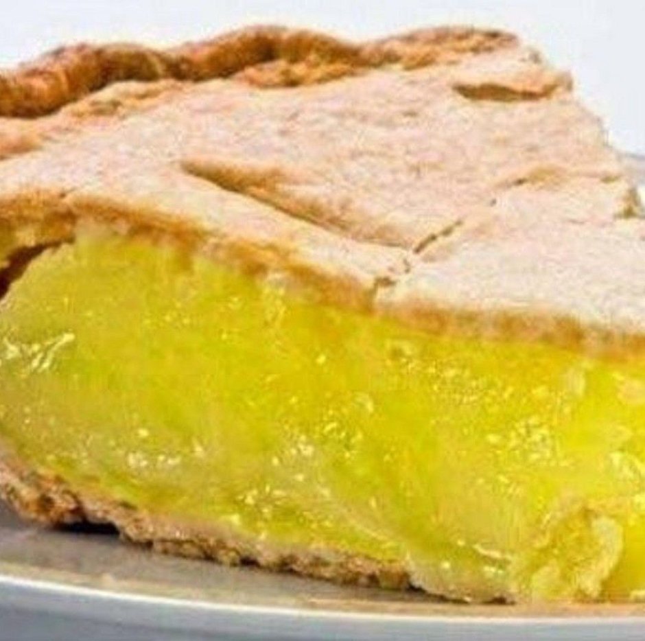 Нежный лимонный пирог