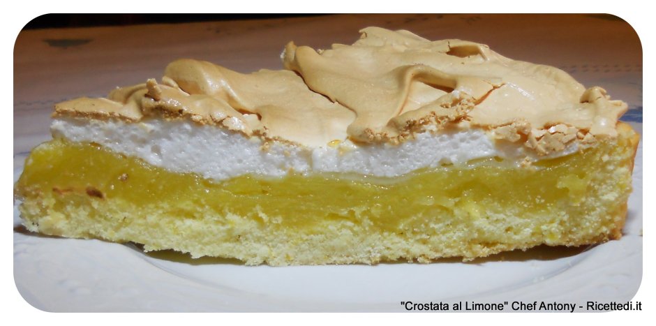 Лимонный песочный торт