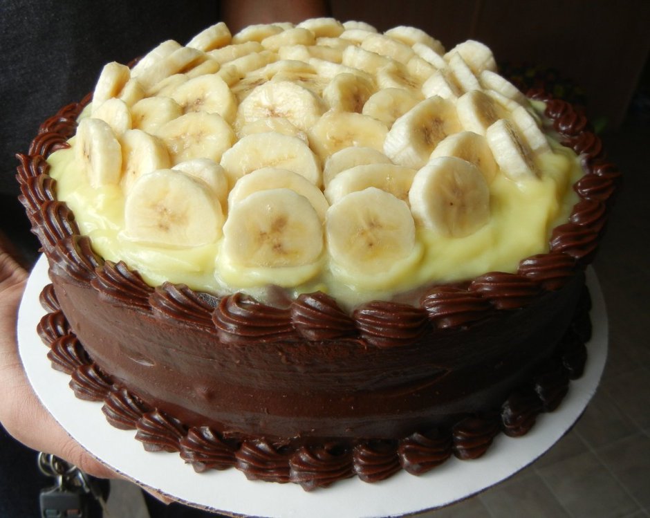 Торт банановый каприз