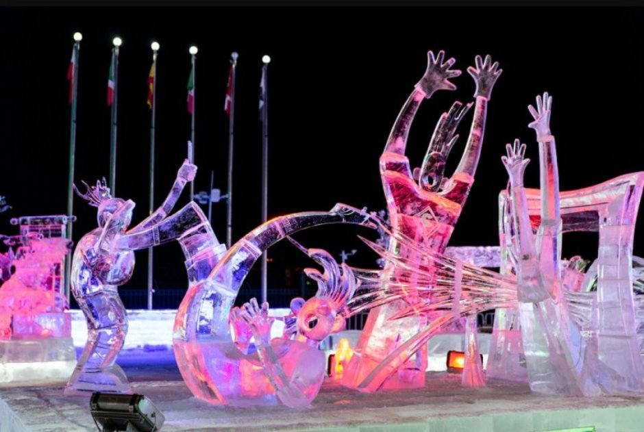 Скульптуры из льда Новосибирск