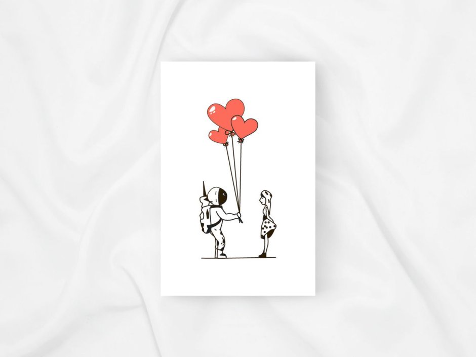 Необычные открытки о любви