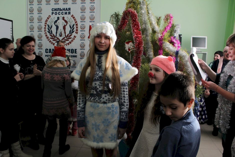 Новогодний татарский стил