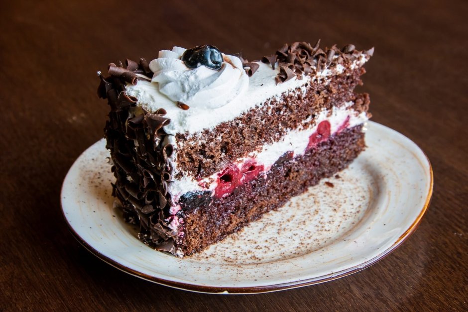 Торт "чёрный лес" (Black Forest Cake)