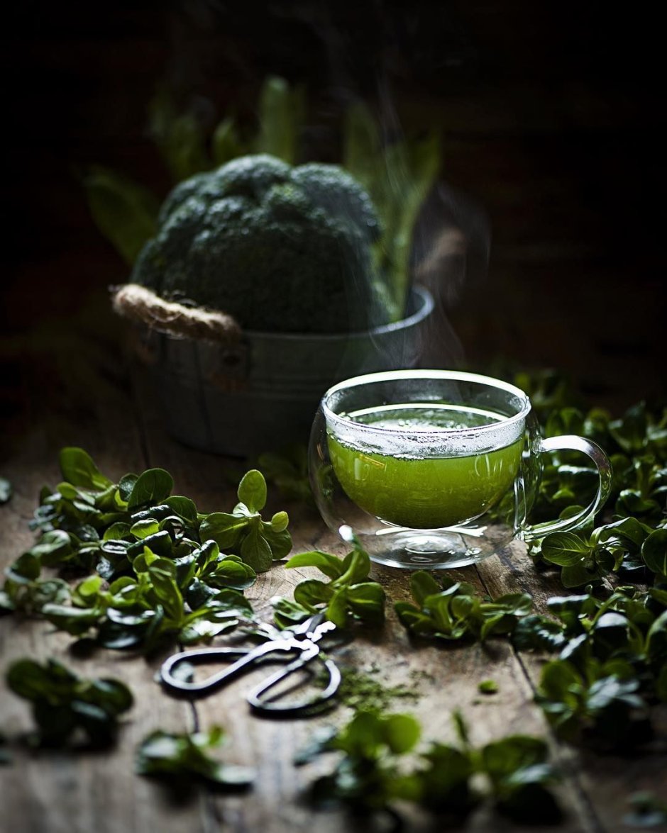 Зелёный чай Эстетика