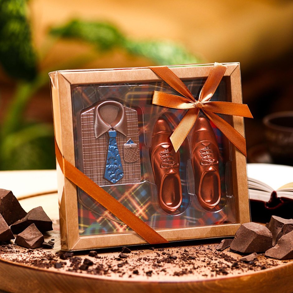 Подарки из шоколада для мужчин