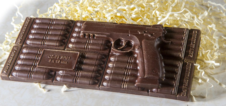 Необычный шоколад