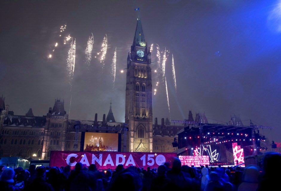 Фестиваль огней в Канаде