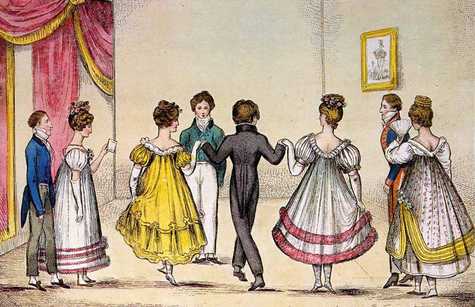 Кадриль танец 19 век
