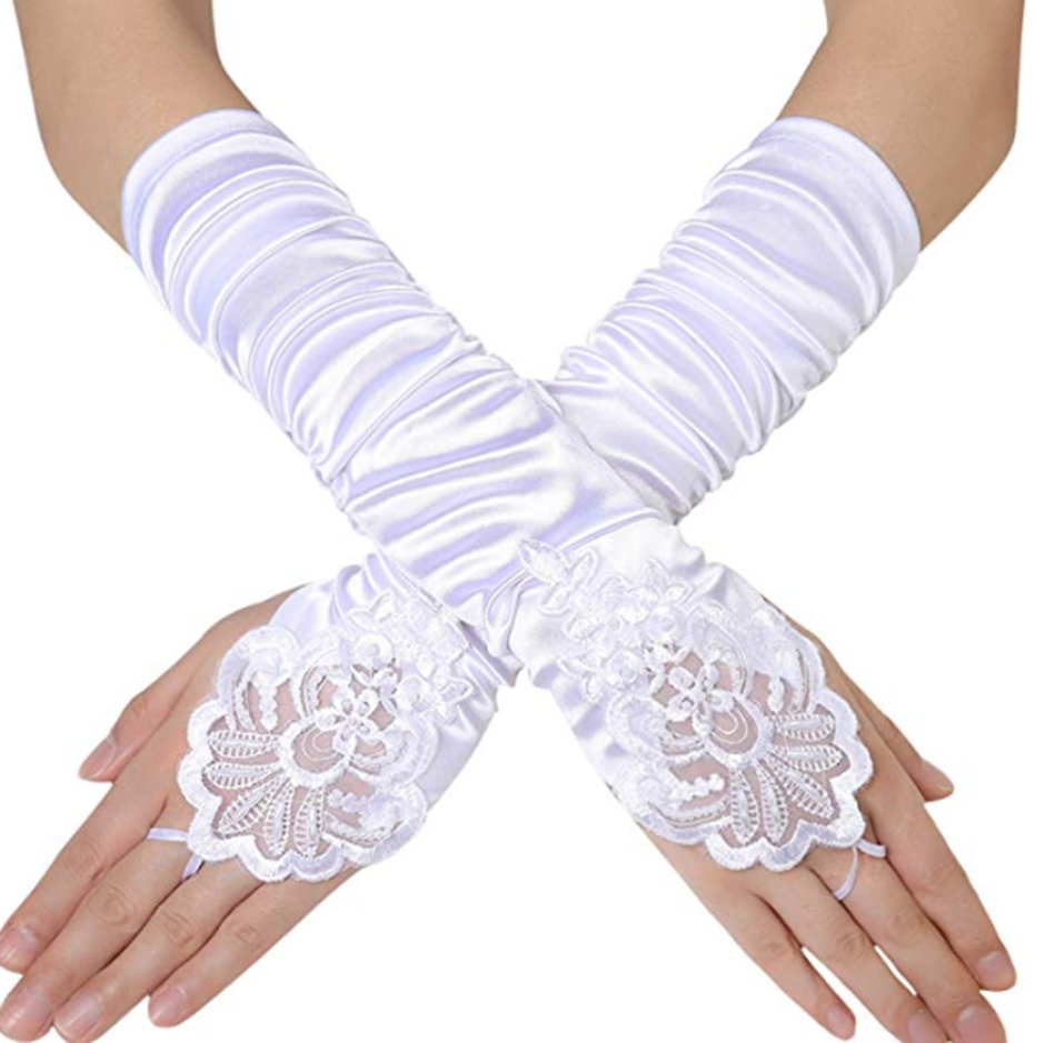 How to Design Bridal Gloves Black