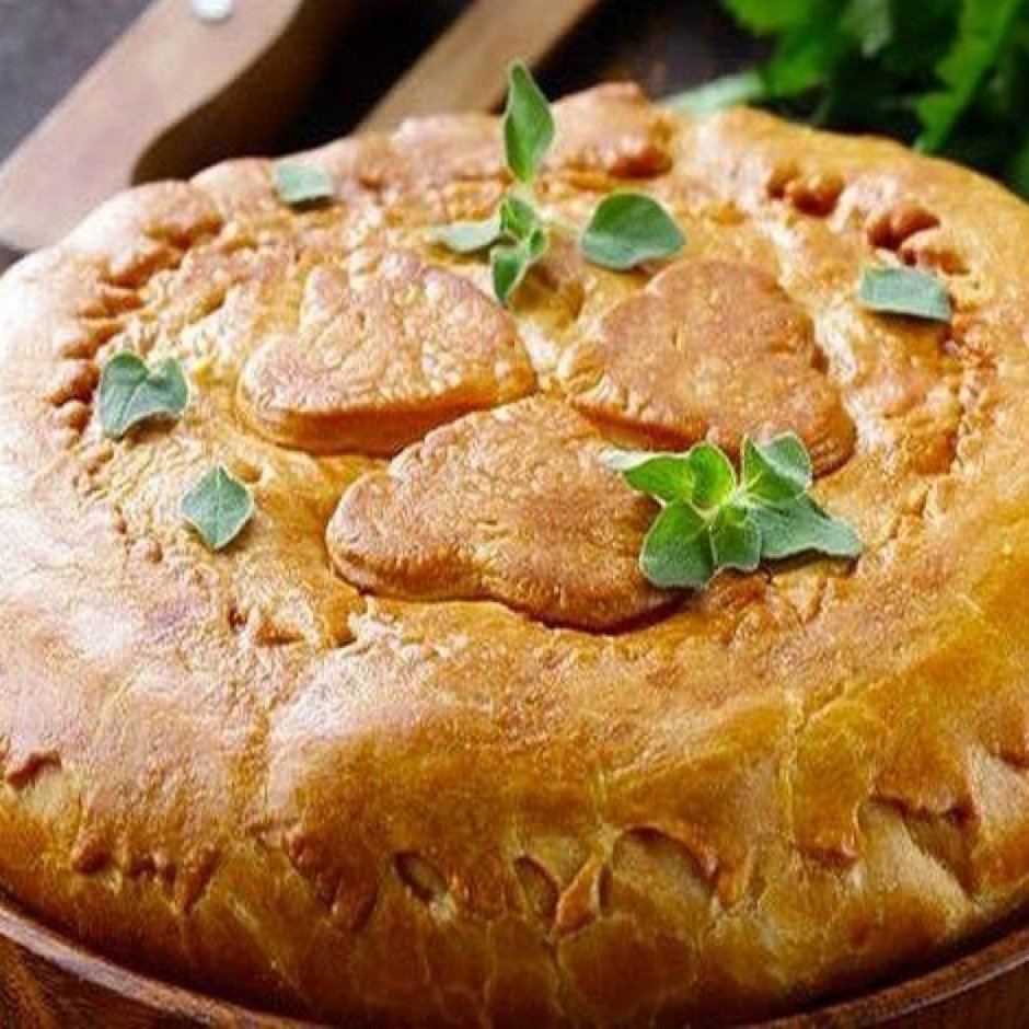 Самарский Луково-рыбный пирог