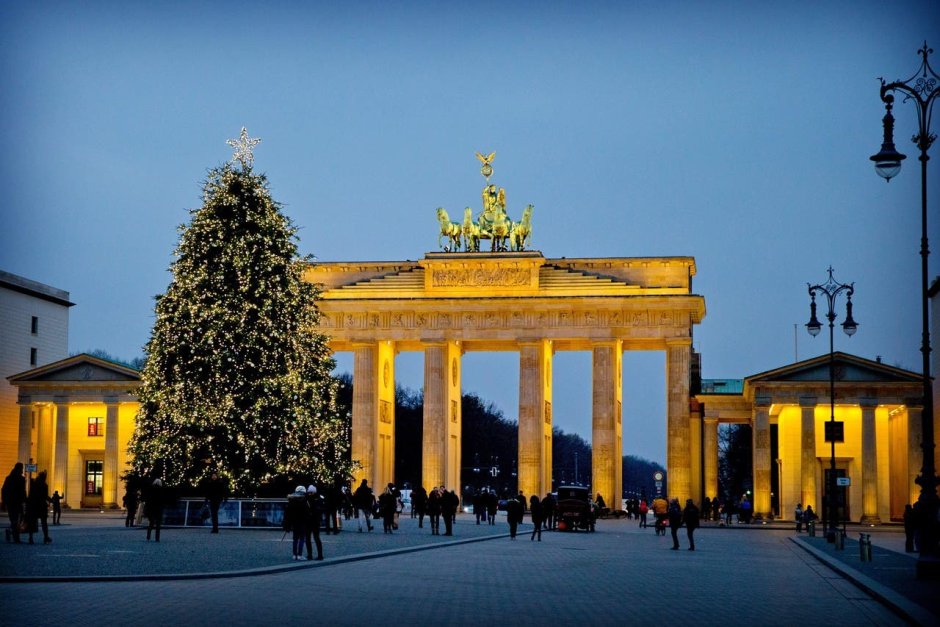 Жандарменмаркт Берлин Рождество