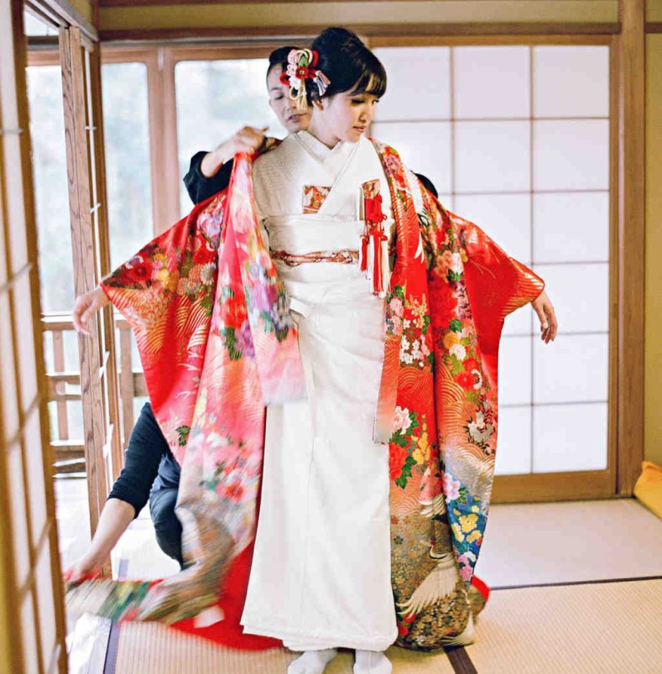 Кимоно невесты Япония