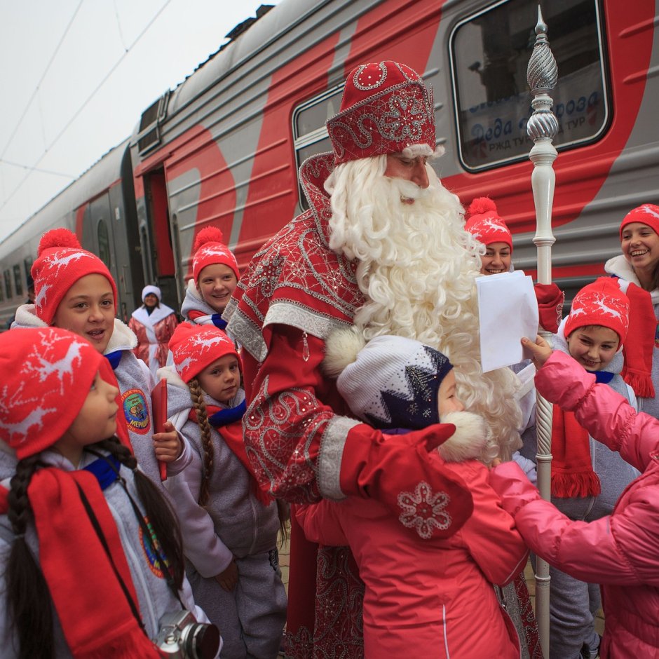 Поезд Деда Мороза Великий Устюг