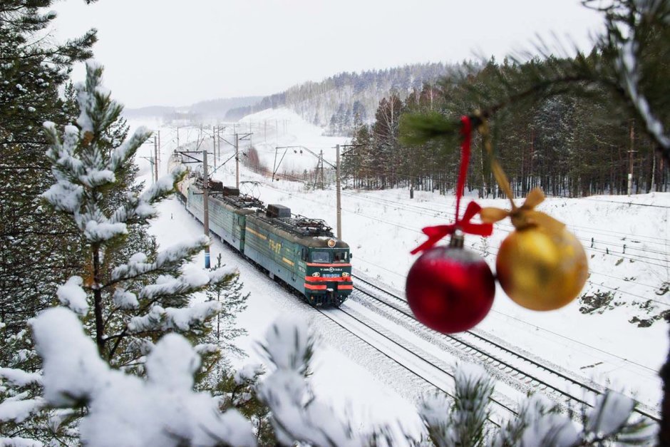 Поезд Деда Мороза Кунгур