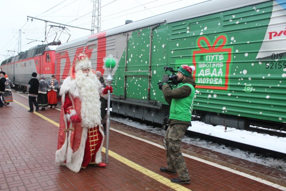 Новогодний поезд в Великий Устюг из Москвы
