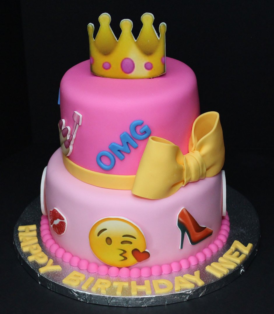 Emoji торт