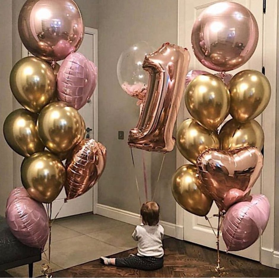 Арка из шаров на детский день рождения