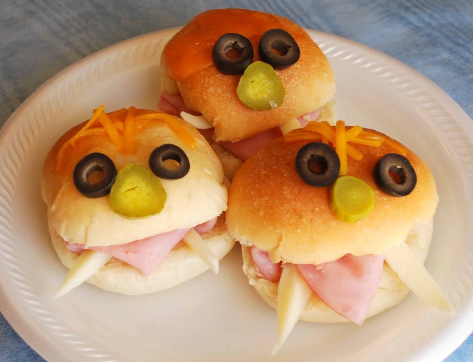 Бутерброды для Хэллоуина