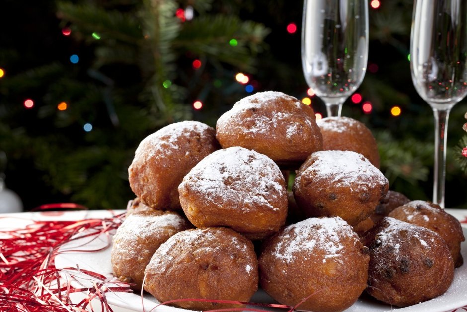 Рождественские пончики (Голландия)