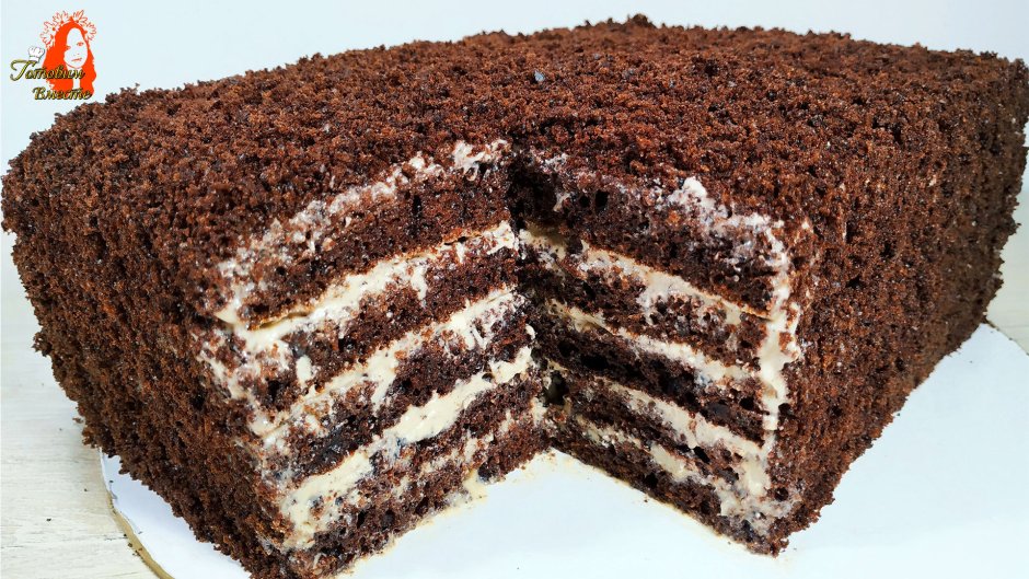 Шоколадный Каракум торт