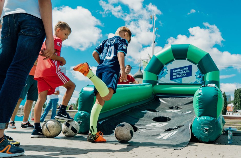 Фестиваль футбола для детей
