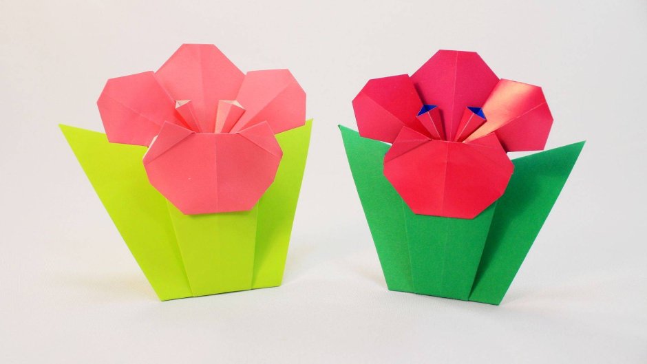 Оригами для мамы подарок лёгкий