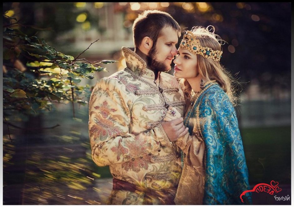 Свадьба в стиле русских сказок