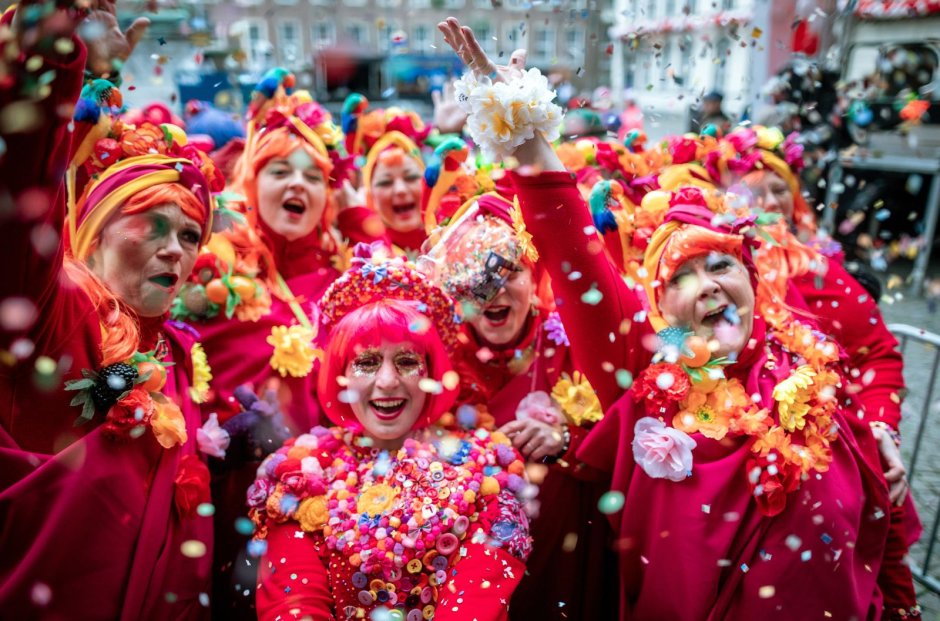 Весенний карнавал Фашинг в Германии