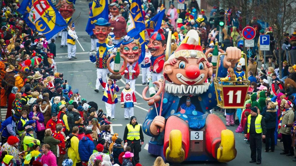 Карнавал в Германии Рейнский карнавал