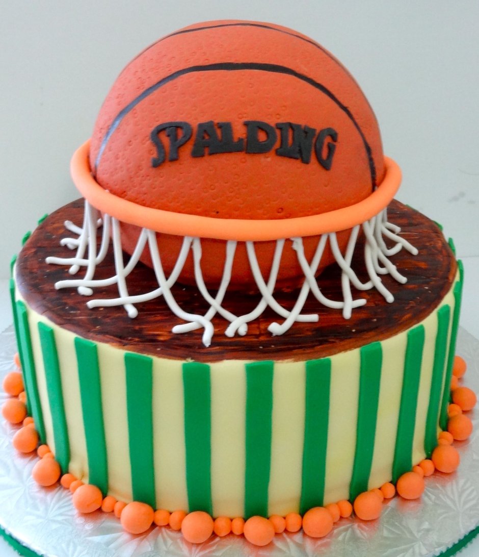 Торт для мальчика баскетболиста
