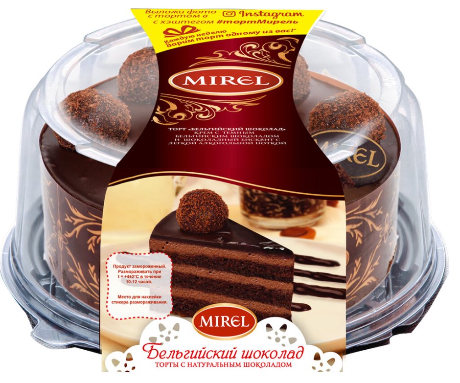 Торт Mirel бельгийский шоколад