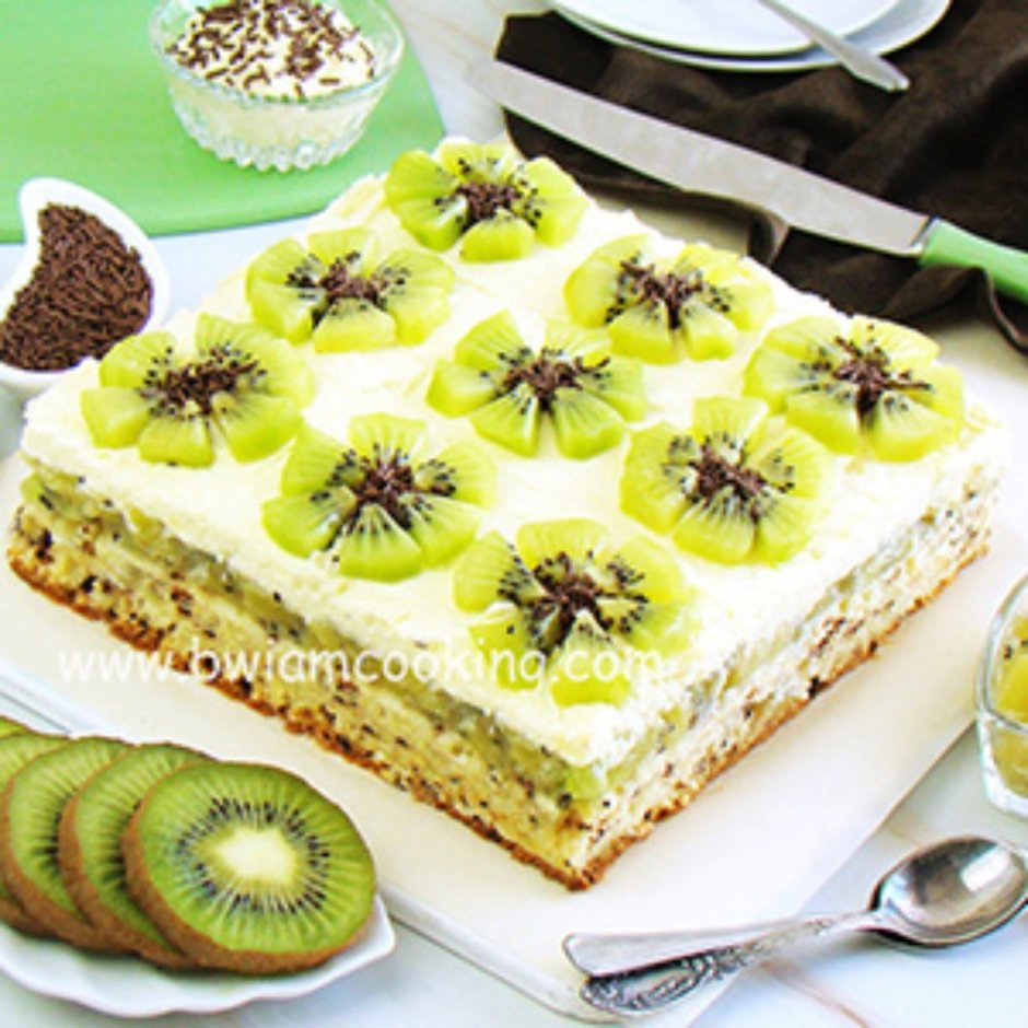 Торт «Анастасия» (мандарин+маракуйя+лимон)