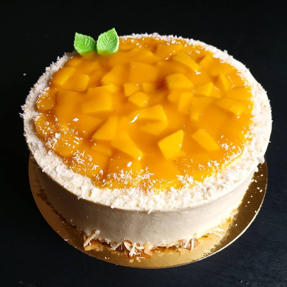 Торт манго маракуйя