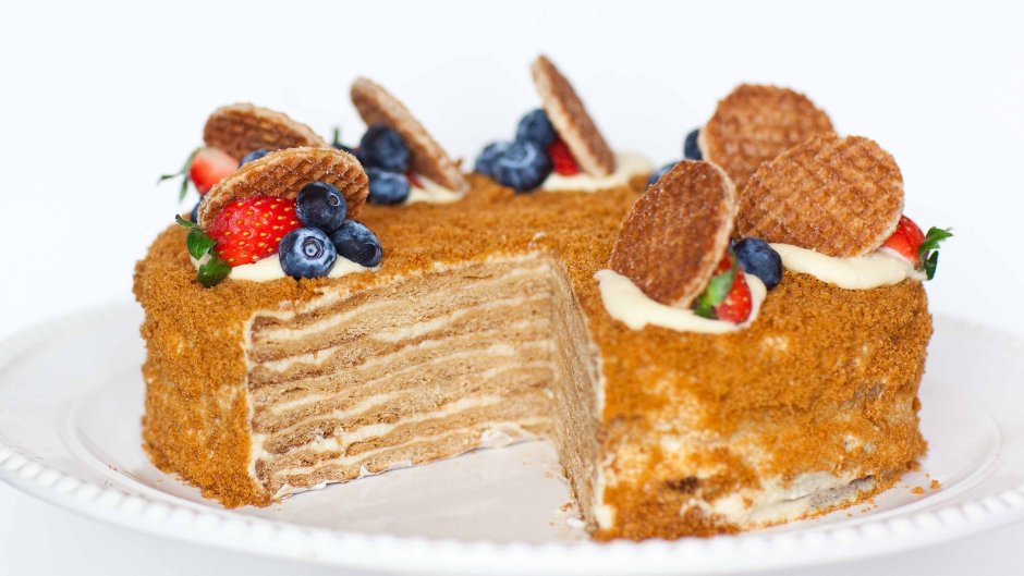 Торт медовик десерт фэнтези