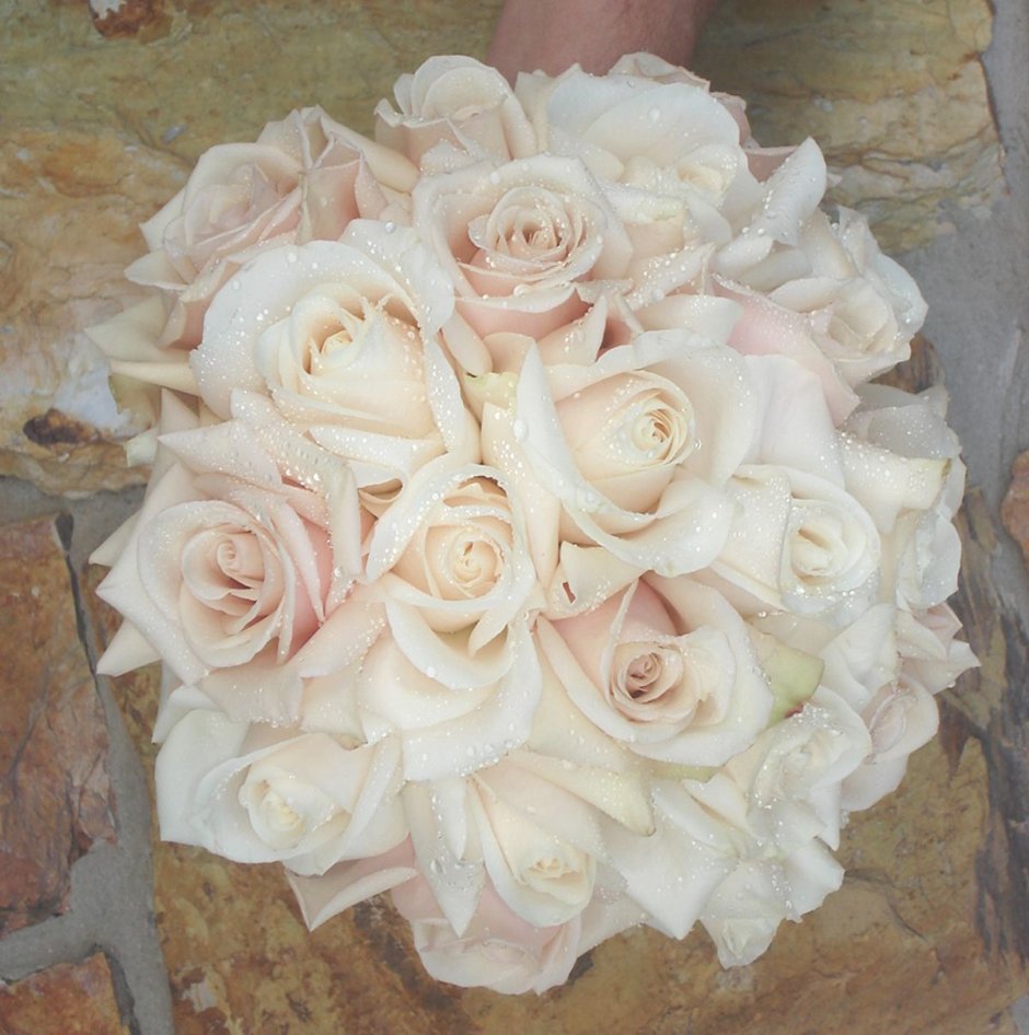 Букет невесты из роз Венделла