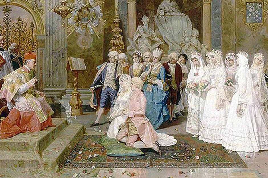 Свадьба в средневековой Англии