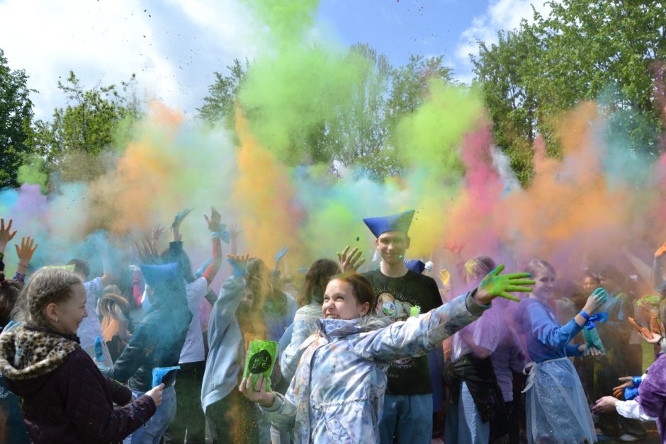 Детский фестиваль красок